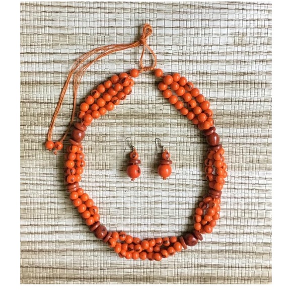 Tagua Nut Jewelry set - Picture 1 of 1